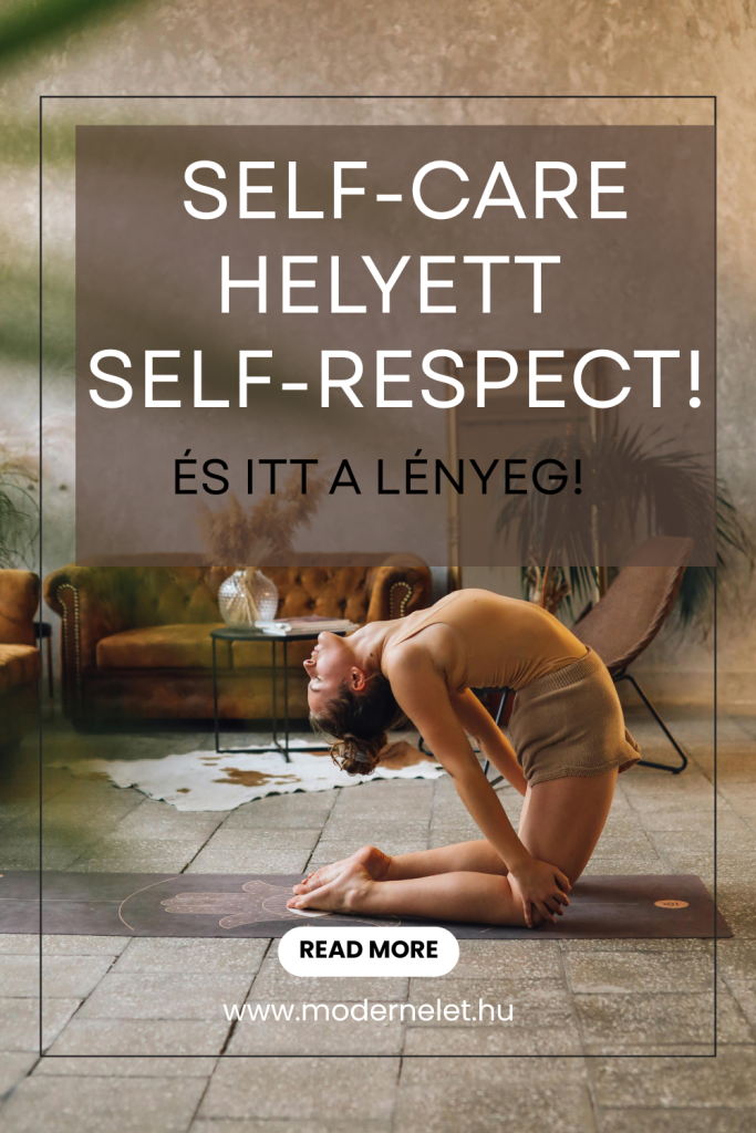 modern élet -self care hazugság?