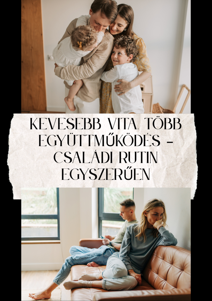 Családi rutin kialakítása stressz nélkül
