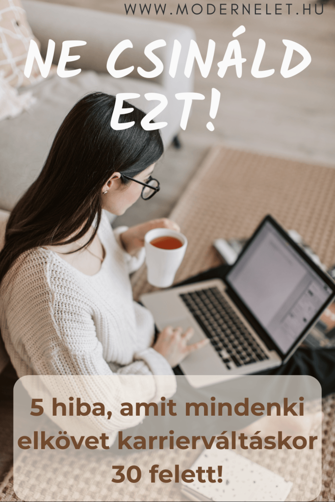 Karrierváltás 30 felett