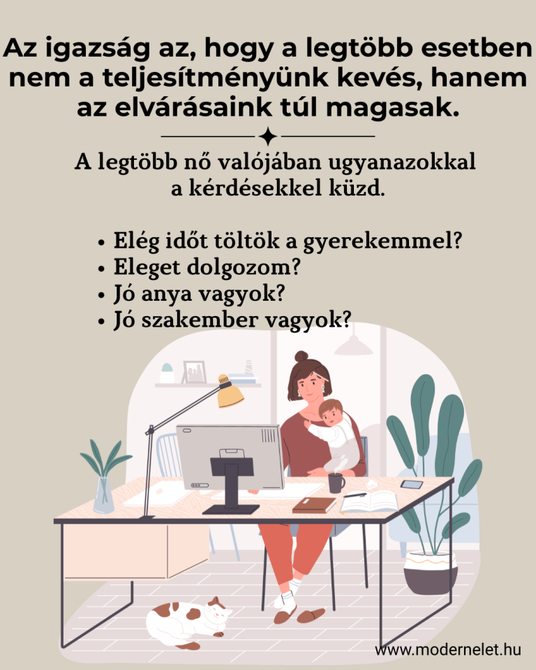 Női karrier és az anyaság egyensúlya