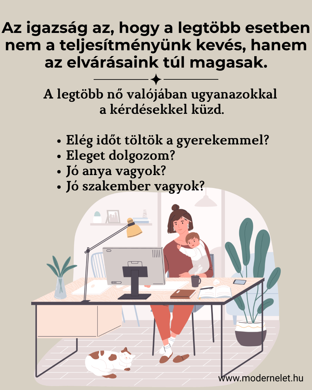 Női karrier és az anyaság egyensúlya