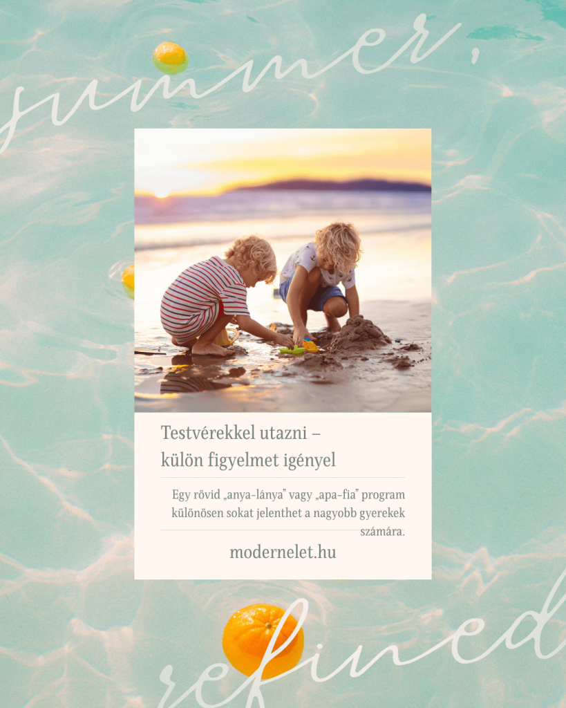 Utazás gyerekkel – stresszmentes tippek