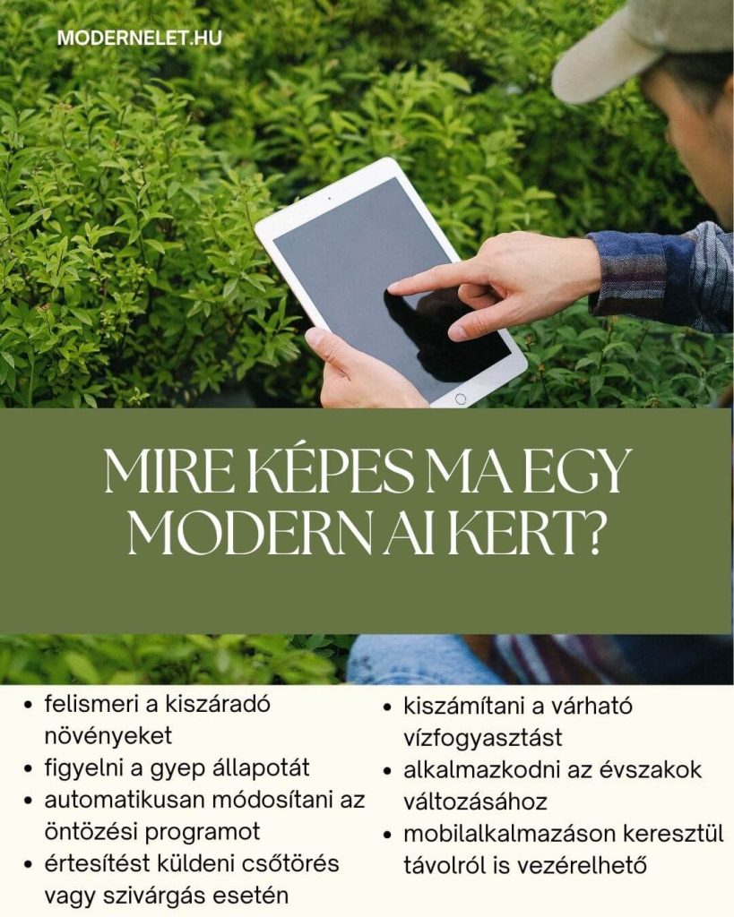 AI a kertben