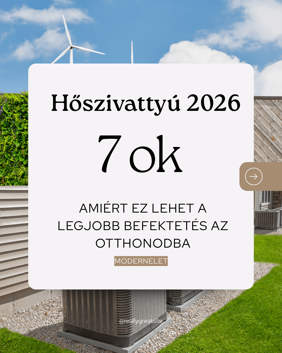 Hőszivattyú 2026